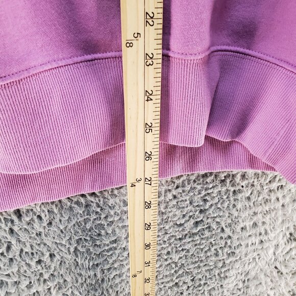 Fila Shirt Womens XXL Purple Hoodie Sweatshirt Cotton Polyester Blend - Picture 4 of 8